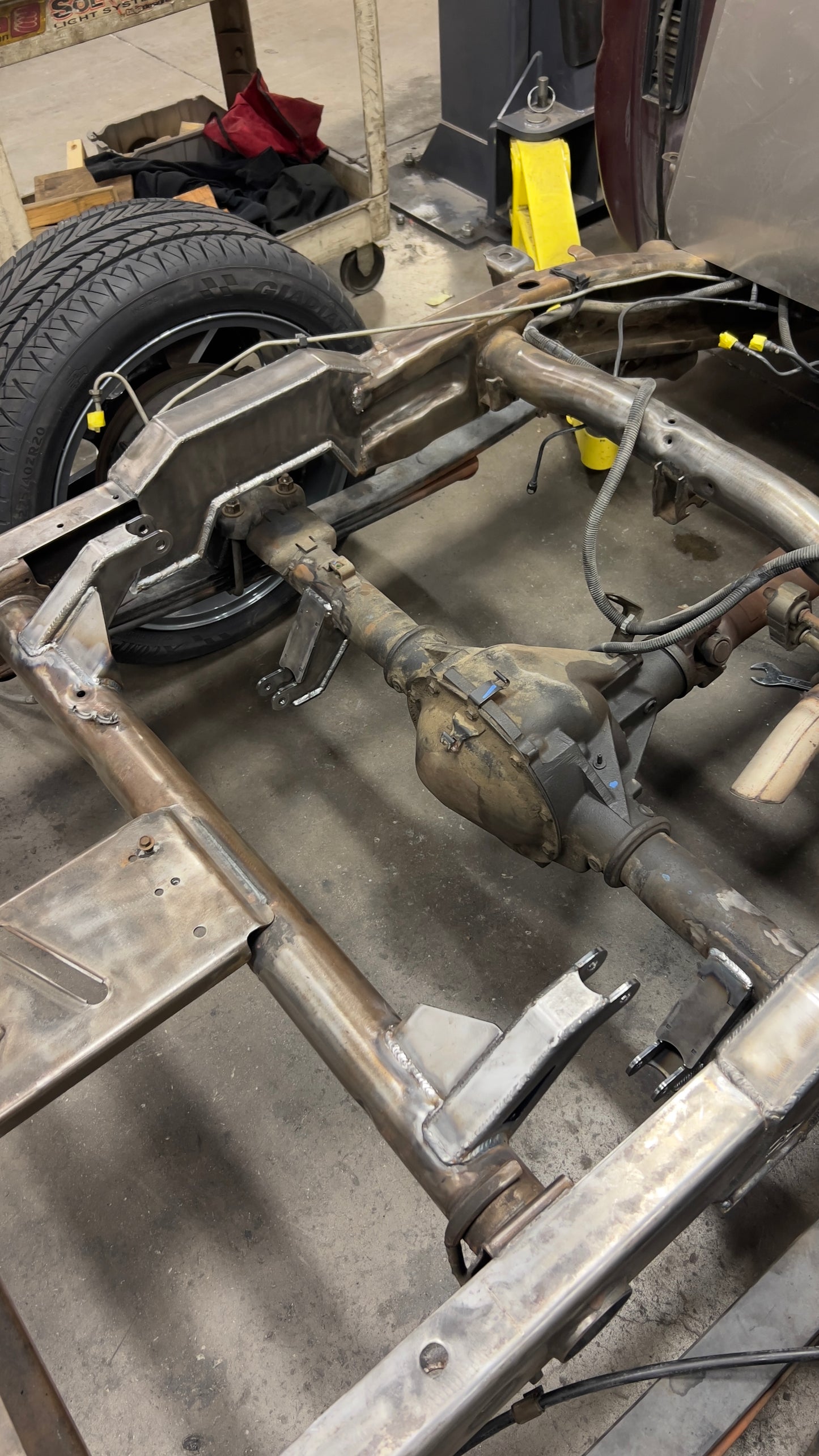 99-06 Chevy/GMC Silverado Sierra C-Notch Kit | Weld-On Under Bed Frame Notch | All Cabs & Beds | Up to 6" Drop