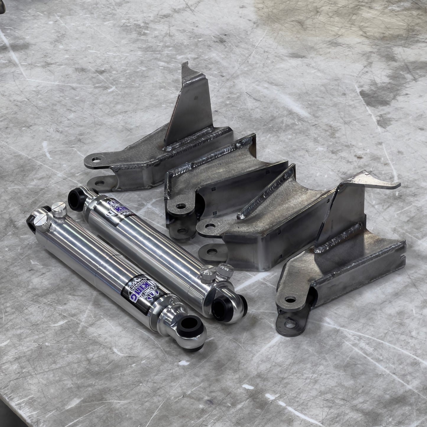 1999-2006 Silverado Sierra Rear Shock Relocation Kit – Dropped Suspension