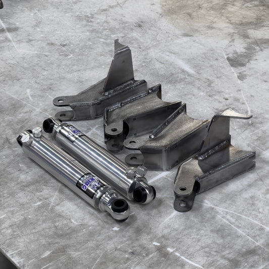 1999-2006 Silverado Sierra Rear Shock Relocation Kit – Dropped Suspension