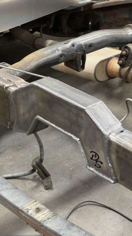 99-06 Chevy/GMC Silverado Sierra C-Notch Kit | Weld-On Under Bed Frame Notch | All Cabs & Beds | Up to 6" Drop