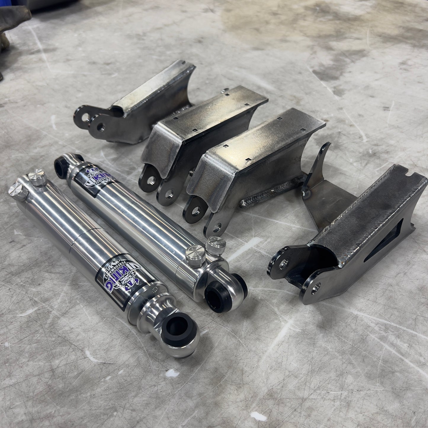 1999-2006 Silverado Sierra Rear Shock Relocation Kit – Dropped Suspension