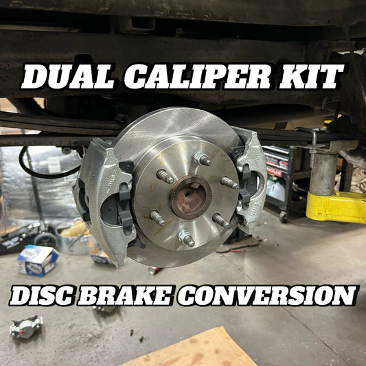 Silverado & Sierra Dual Caliper Kit + Disc Brake Conversion (1999-2006)